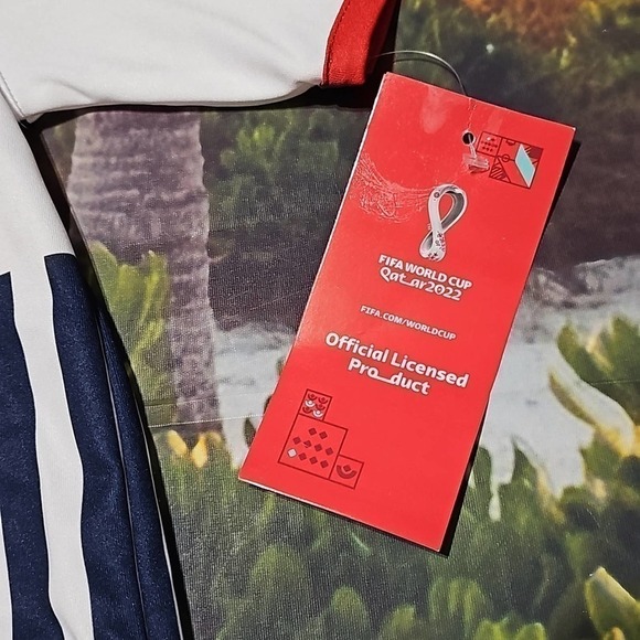 Fifa World Cup 2022 USA Red White Blue Shirt Medium NWT‎ - Picture 4 of 6